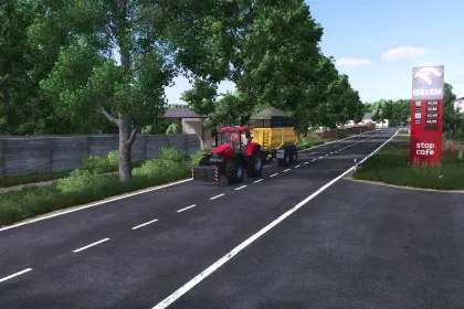 Реалістична Карта Čížkov (Vysočina) для Farming Simulator 25 — 94 Поля та Виробництва