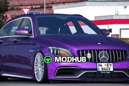 Автомобіль Mercedes Benz C63s v1.61 для ETS2