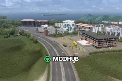 Карта North and East Bulgaria Rebuild v1.2 для ETS2 — 3