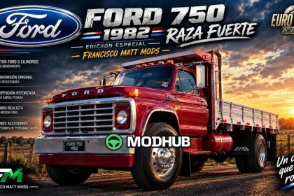 Вантажівка Ford 750 v1.0 для ETS2