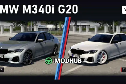 Автомобіль BMW M340i xDrive (G20) v1.3 для ETS2
