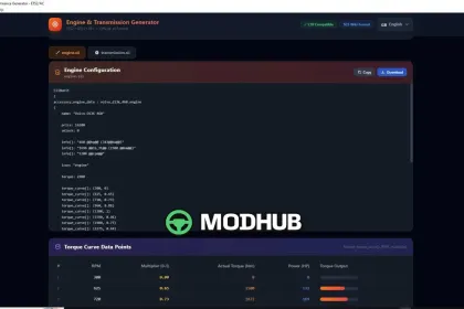 Мод Engine & Transmission Performance v1.0 для ETS2 — 4