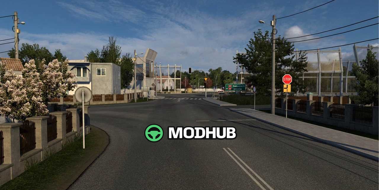Карта Silesia Rebuild in Poland with PR v1.7.6 для ETS2