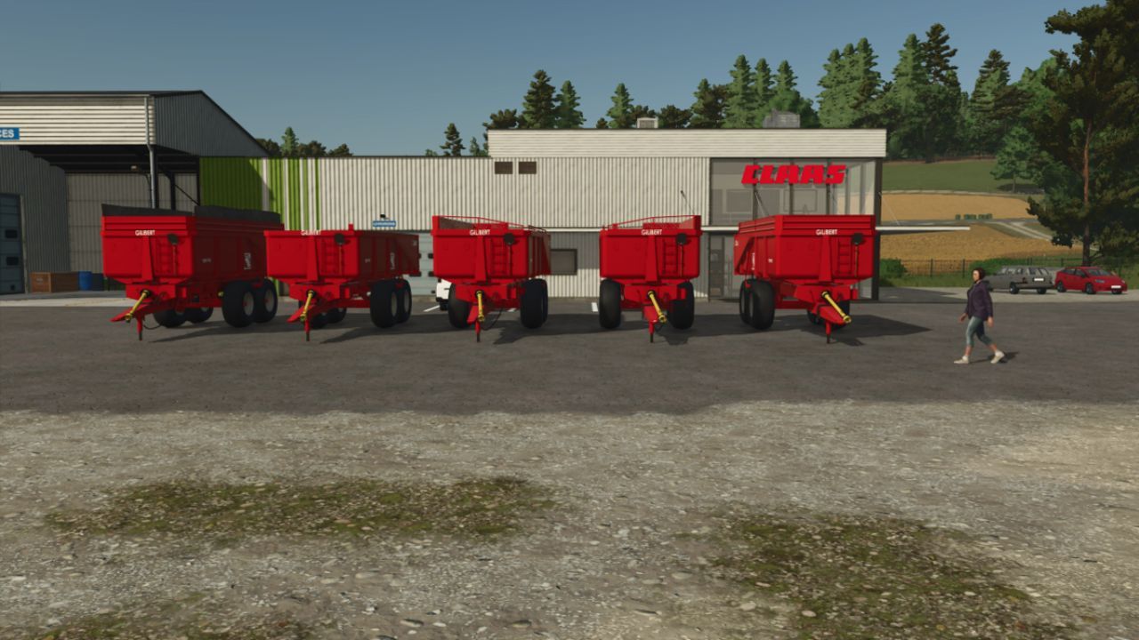 Efektywny Przyczep-Ładowarka Gilibert PRO1300 na 125–165 t dla Farming Simulator 25