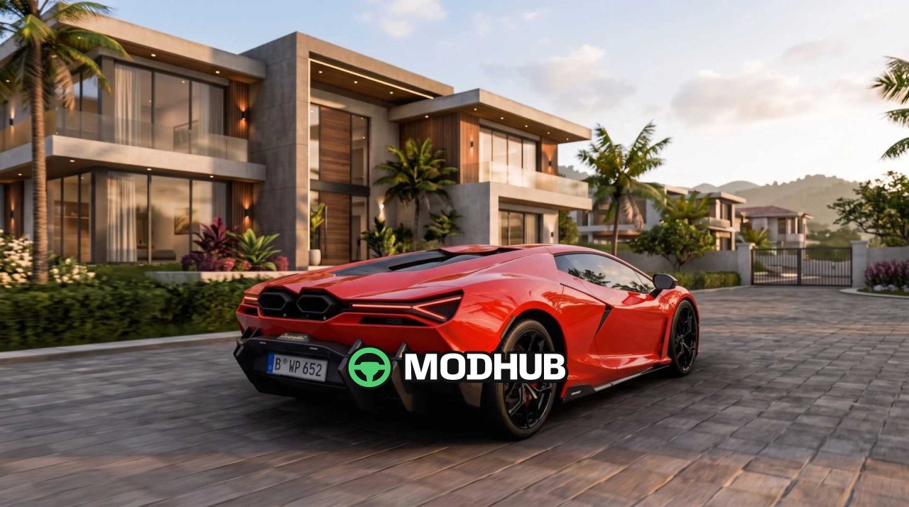 Автомобіль Lamborghini Revuelto 2025 v1.4 для ETS2