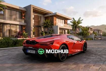 Автомобіль Lamborghini Revuelto 2025 v1.4 для ETS2 — 2