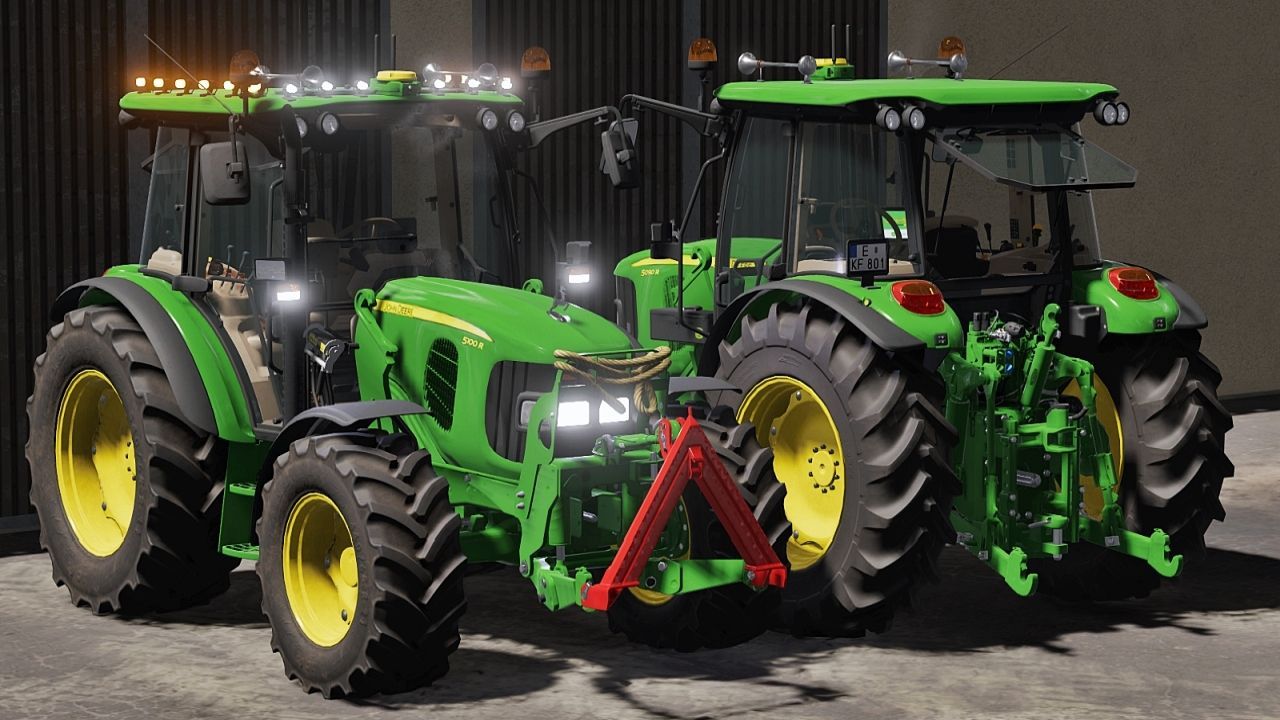 Efektywny Traktor John Deere 5R Series (IC) — Elastyczne Konfiguracje, GPS i Precision Farming