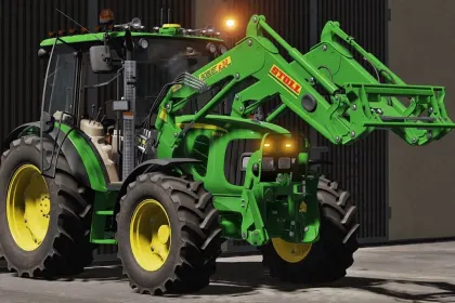 Ефективний Трактор John Deere 5R Series (IC) — Гнучкі Конфіги, GPS та Precision Farming — 2