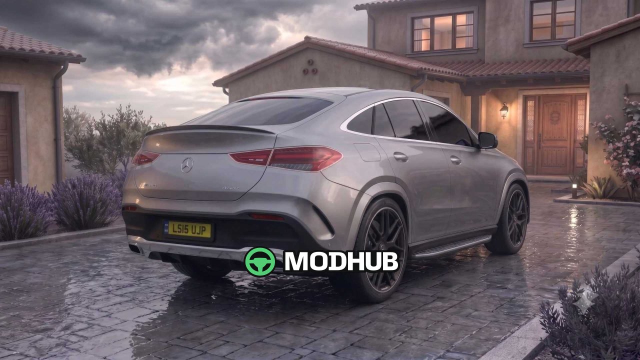 Автомобіль Mercedes-Benz GLE 450 Coupe 2025 для ETS2