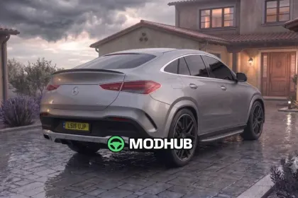Автомобіль Mercedes-Benz GLE 450 Coupe 2025 для ETS2 — 2