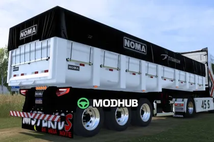 Причіп BASCULANTE NOMA TITANIUM BOB TUTORIAIS для ETS2