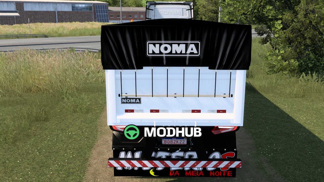Причіп BASCULANTE NOMA TITANIUM BOB TUTORIAIS для ETS2