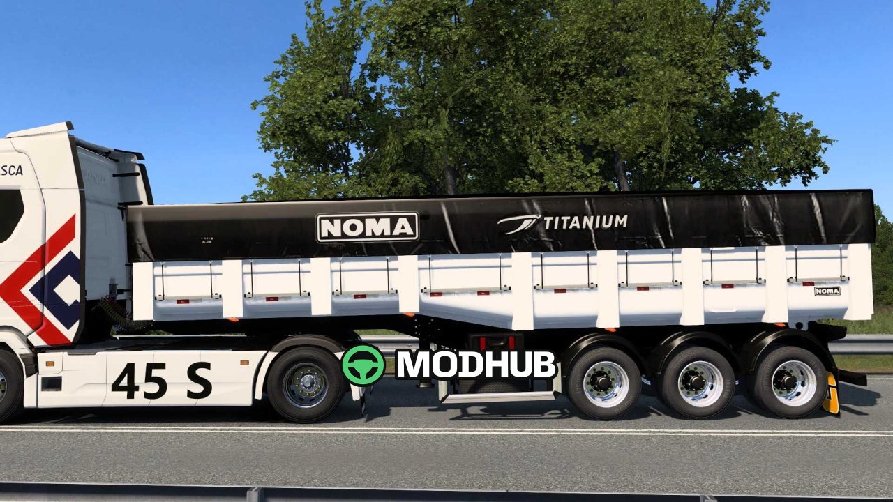 Причіп BASCULANTE NOMA TITANIUM BOB TUTORIAIS для ETS2