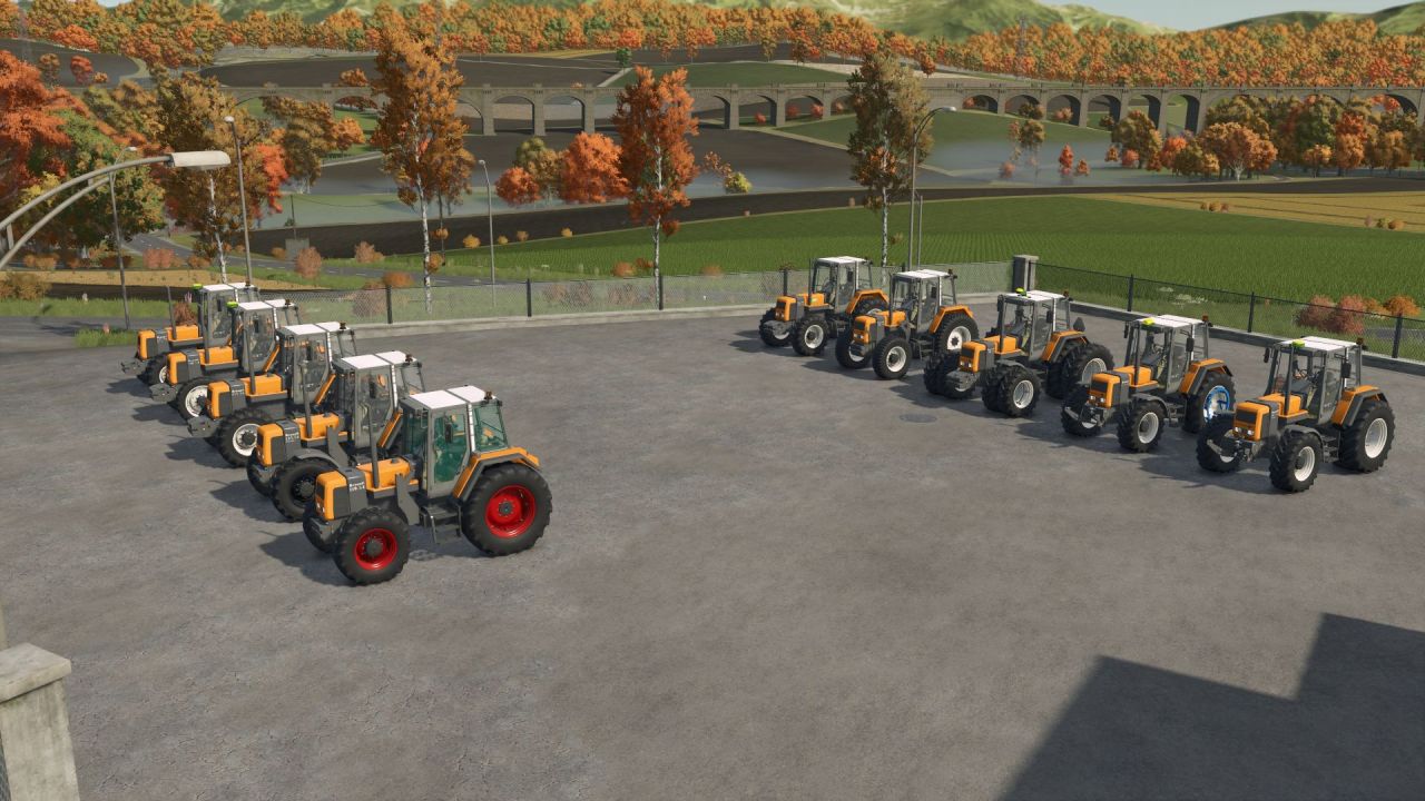 Legendarny Traktor Renault TZ Series — Elastyczne Konfiguracje, GPS i IC dla FS25