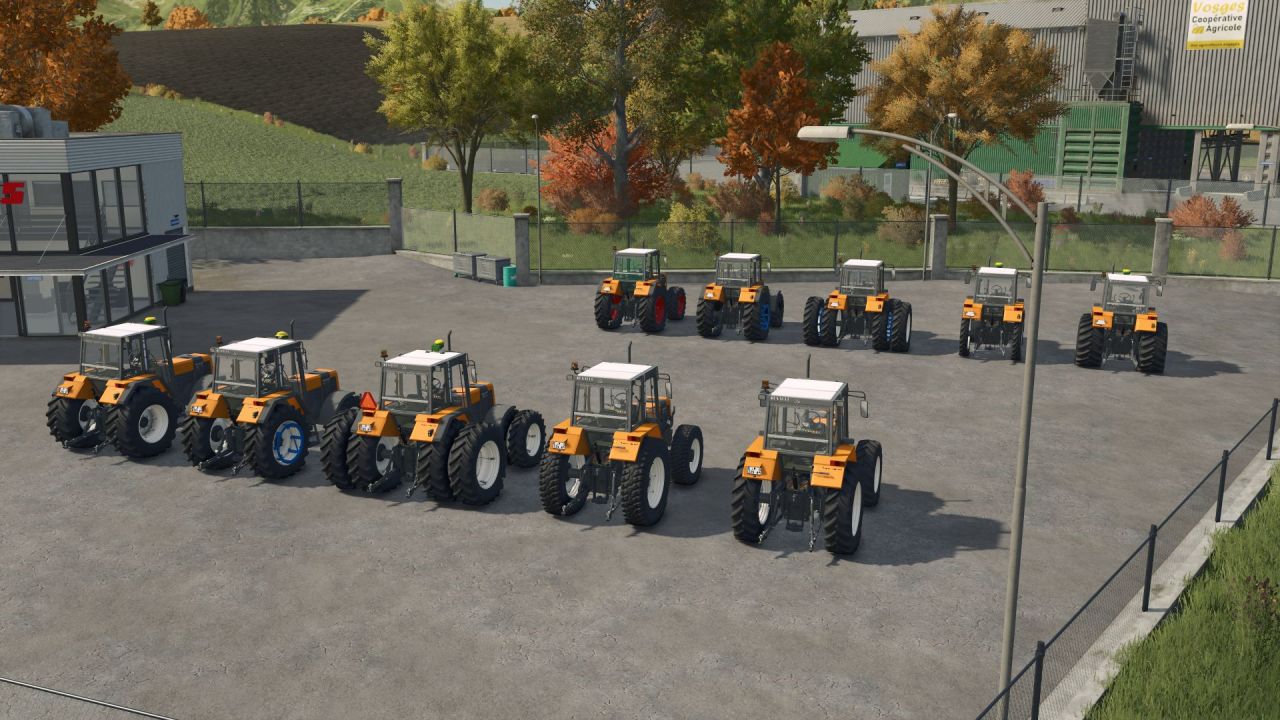 Легендарний Трактор Renault TZ Series — Гнучкі Конфігурації, GPS та IC для FS25 - Скріншоти