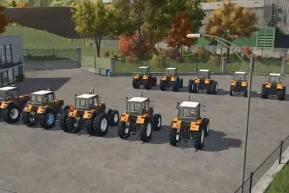 Легендарний Трактор Renault TZ Series — Гнучкі Конфігурації, GPS та IC для FS25 — 2