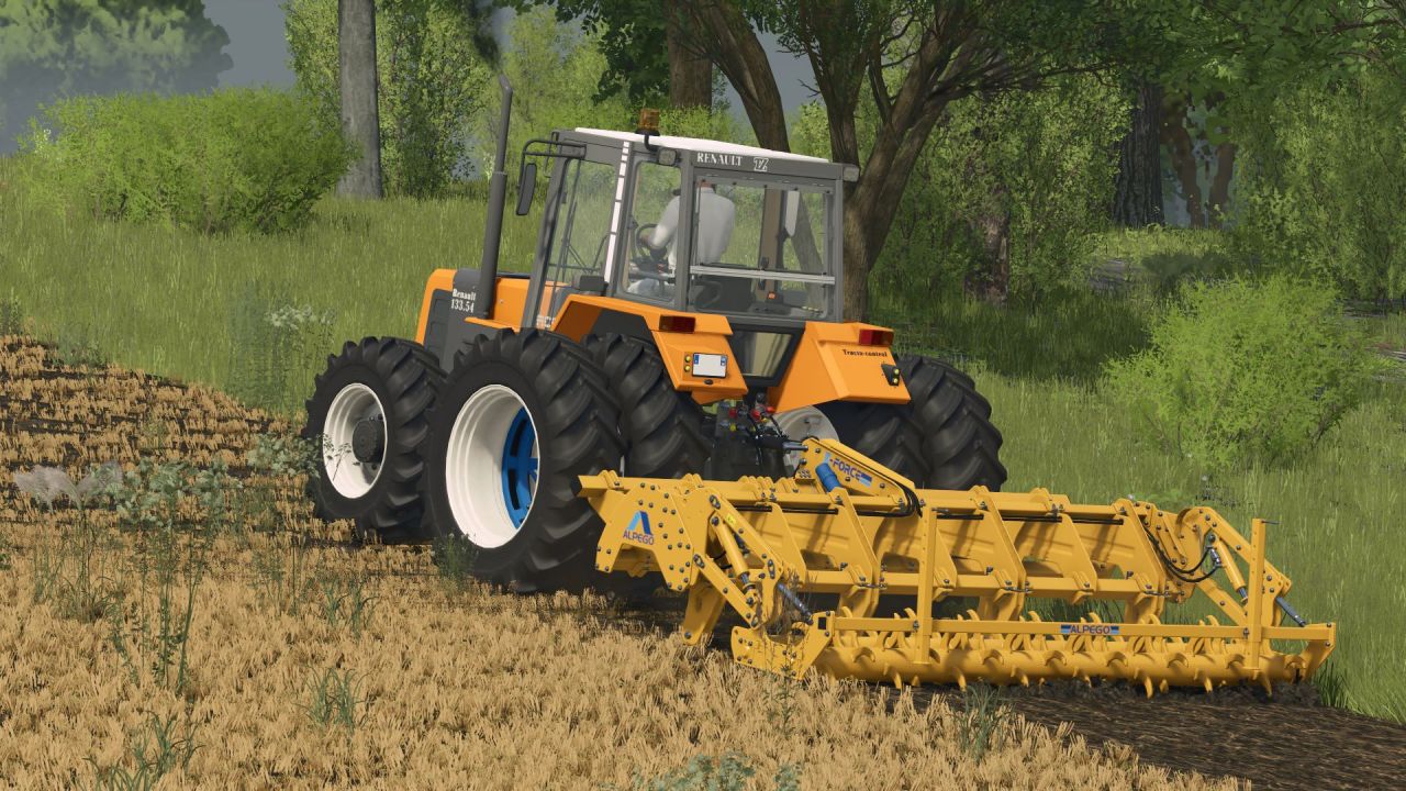 Легендарний Трактор Renault TZ Series — Гнучкі Конфігурації, GPS та IC для FS25 - Скріншоти