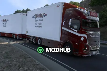 Вантажівка Volvo FH6 Weeda v1.0 для ETS2