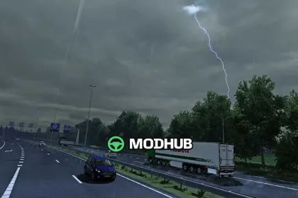 Погодний мод Realistic Weather System V3.0 для ETS2 — 3