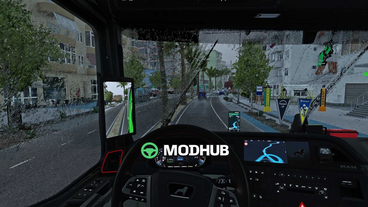 Погодний мод Realistic Weather System V3.0 для ETS2