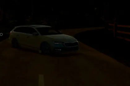 Швидка Skoda Octavia 2020 Tuning — Стильний Автомобіль 320 к.с. для FS25 — 1