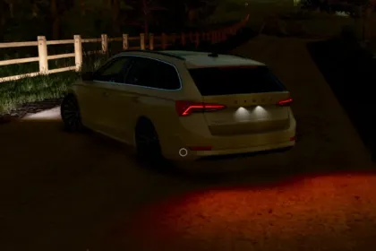 Швидка Skoda Octavia 2020 Tuning — Стильний Автомобіль 320 к.с. для FS25 — 2