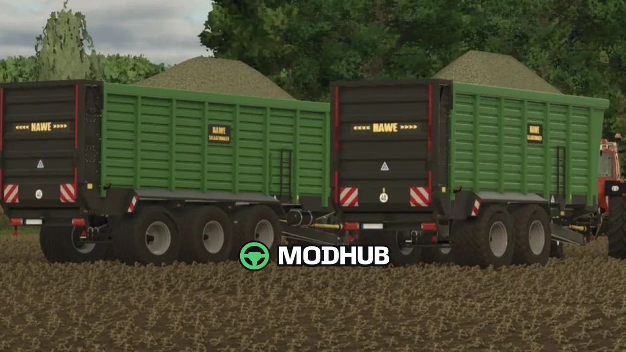 Причіп Hawe SLW Series V1.0 для FS25