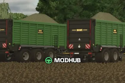 Причіп Hawe SLW Series V1.0 для FS25 — 3