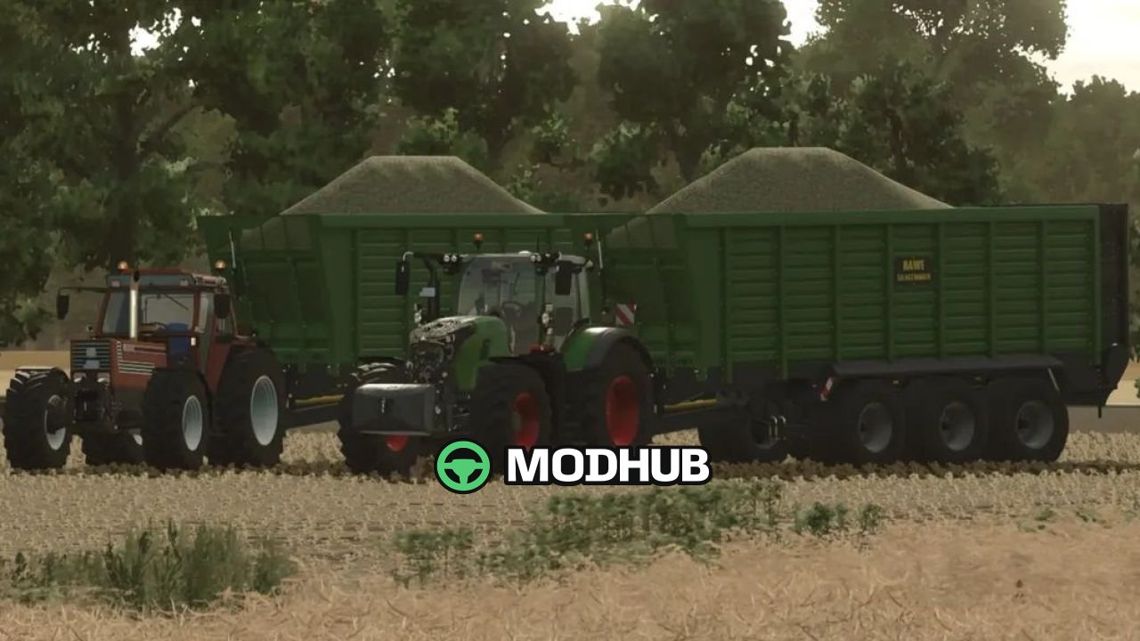 Причіп Hawe SLW Series V1.0 для FS25