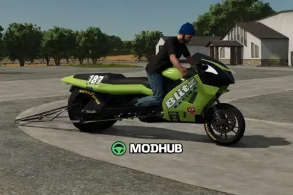 Мотоцикл Drag Bike v1.0 для FS25
