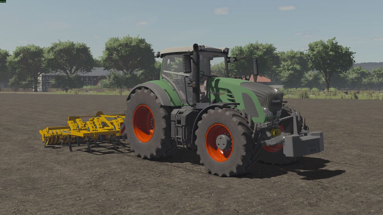 Leistungsstarker Traktor Fendt 900 Vario Com 3 für Farming Simulator 25 — Maximum Komfort und Zugkraft