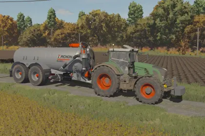 Leistungsstarker Traktor Fendt 900 Vario Com 3 für Farming Simulator 25 — Maximum Komfort und Zugkraft — 4