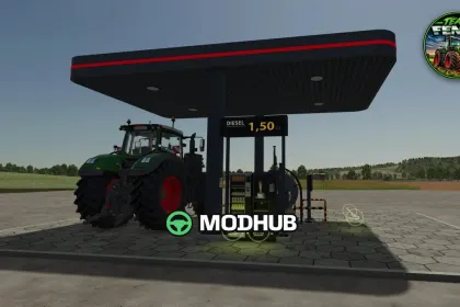 Заправна станція Agri Fuel Station v2.0.2 для FS25