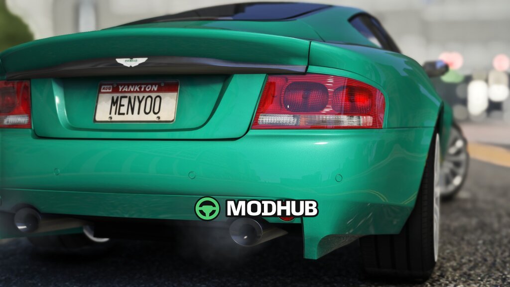 Aston Martin V12 Vanquish 2001 pour GTA 5