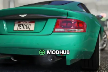 Aston Martin V12 Vanquish 2001 pour GTA 5 — 2