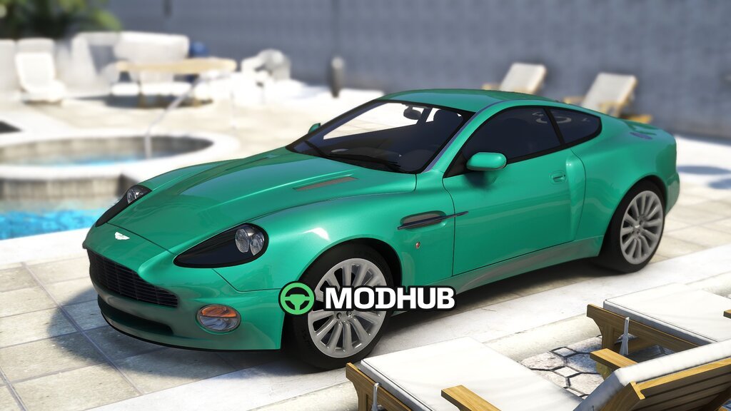 Aston Martin V12 Vanquish 2001 pour GTA 5