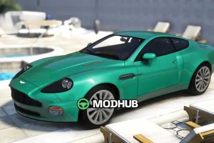 Aston Martin V12 Vanquish 2001 pour GTA 5 — 4