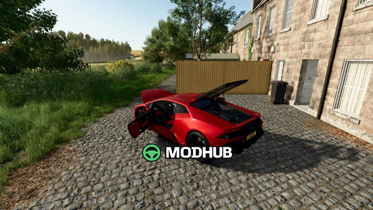 FS25 için Lamborghini Huracan V1.1
