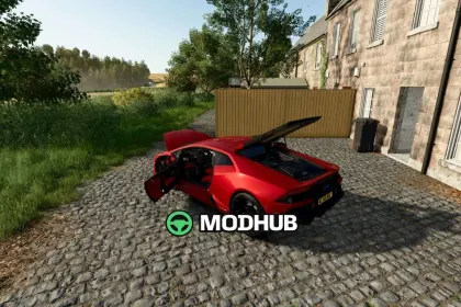FS25 için Lamborghini Huracan V1.1 — 3