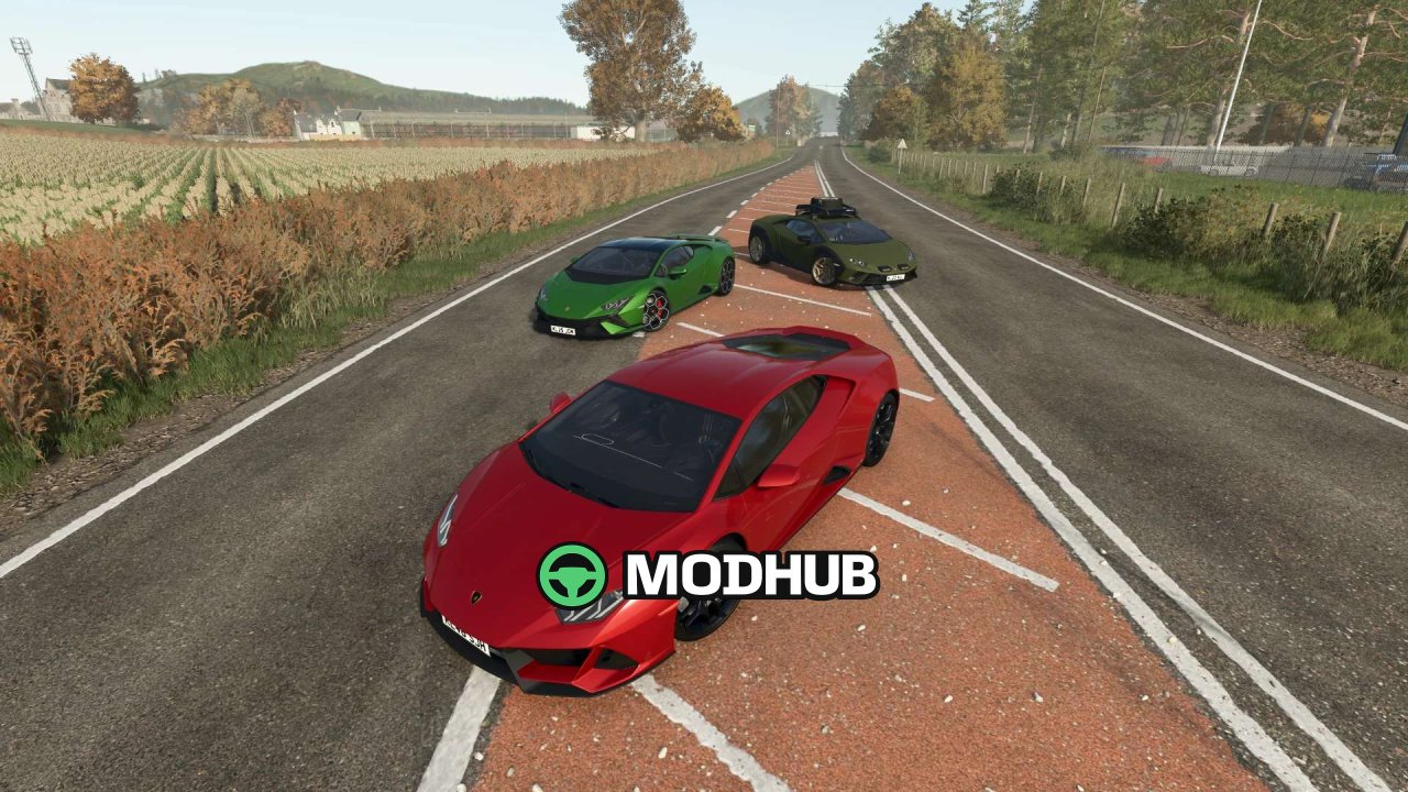 FS25 için Lamborghini Huracan V1.1