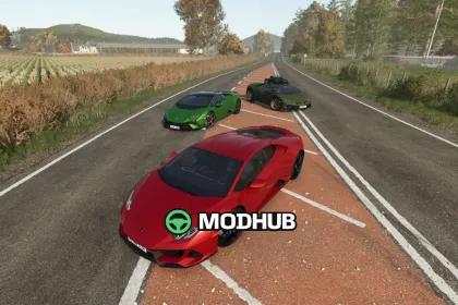 FS25 için Lamborghini Huracan V1.1 — 4