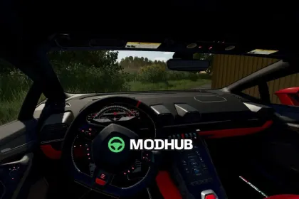 FS25 için Lamborghini Huracan V1.1 — 5