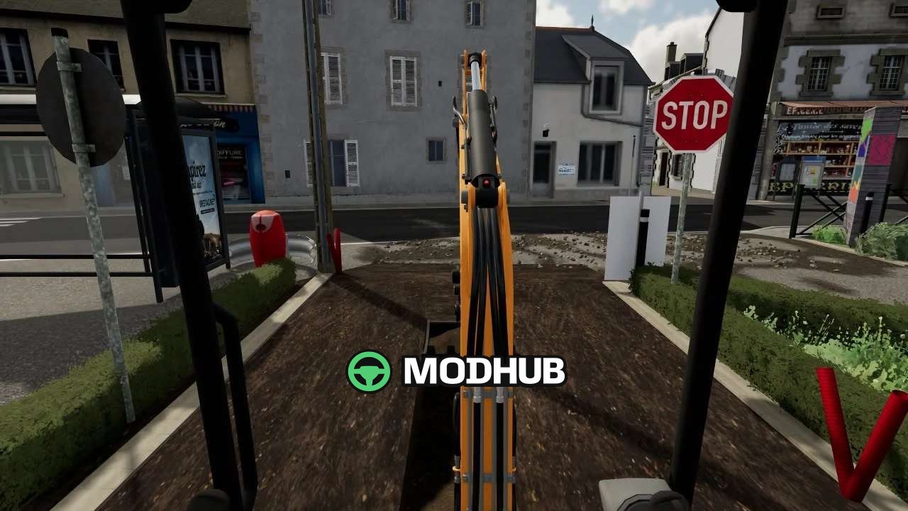 Міні-екскаватор CASE CX18D для FS25