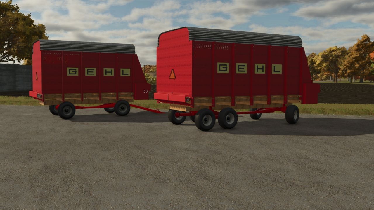 Причіп Gehl BU910 для Farming Simulator 25