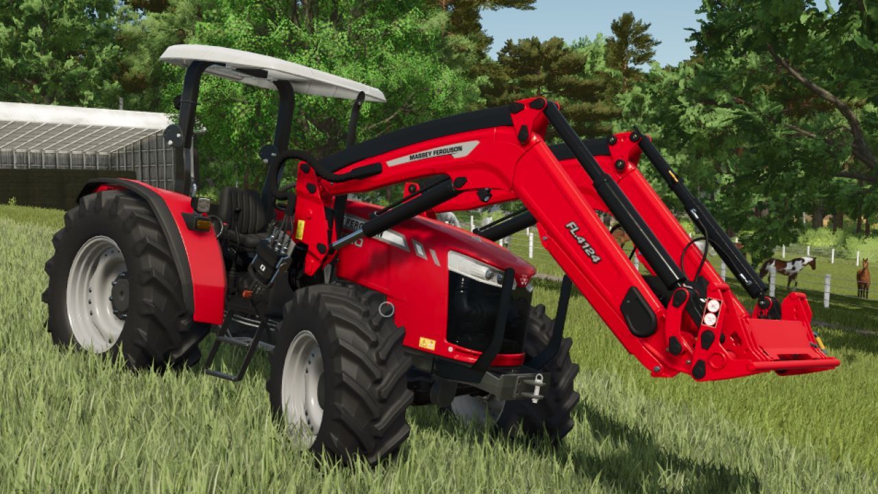 Трактор Massey Ferguson 4700 Series для Farming Simulator 25