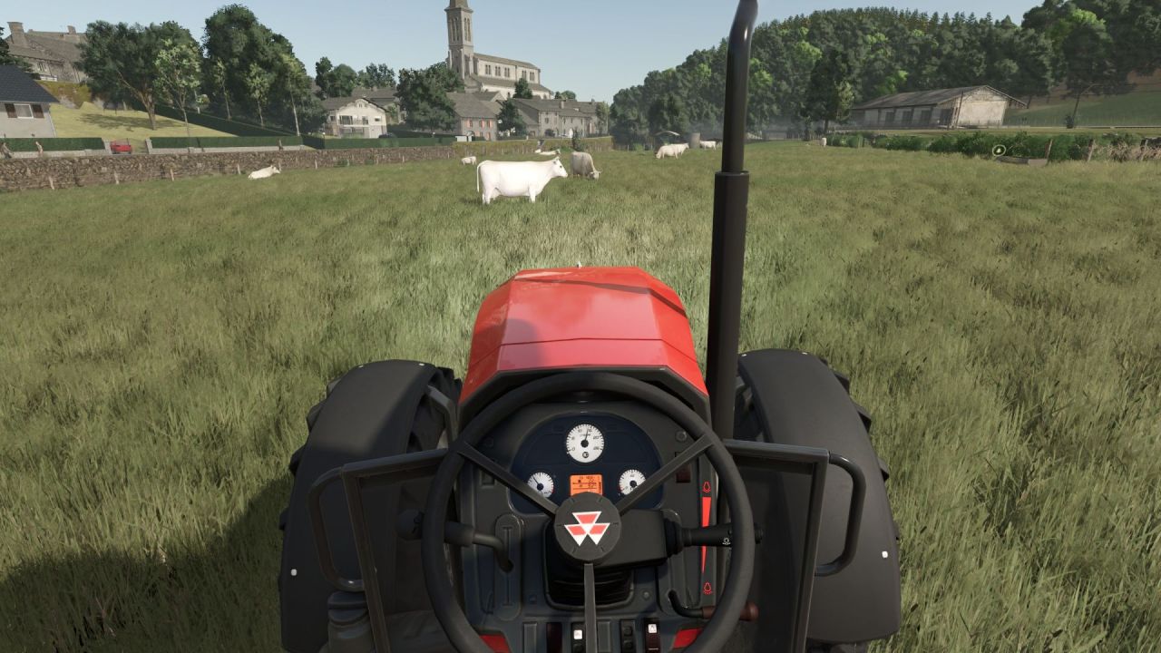 Трактор Massey Ferguson 4700 Series для Farming Simulator 25