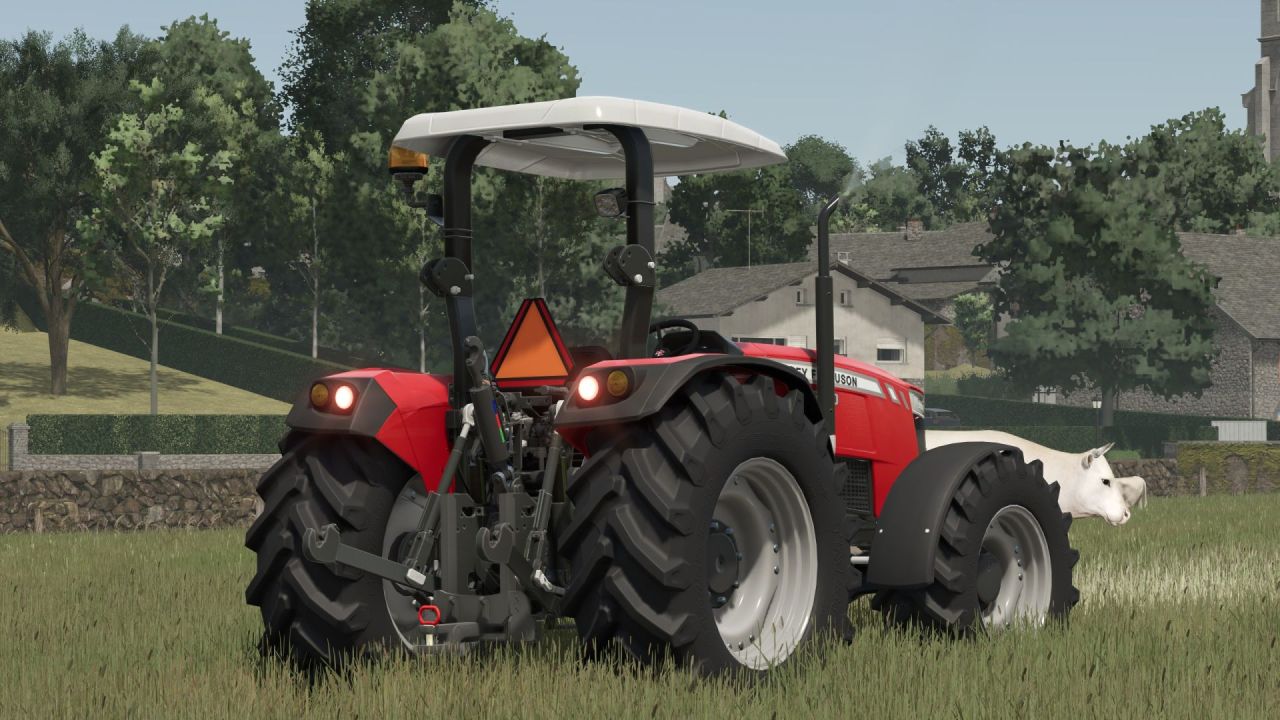 Трактор Massey Ferguson 4700 Series для Farming Simulator 25