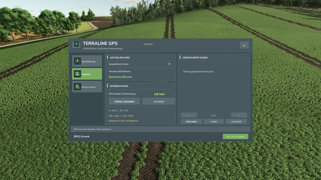 GPS-система TerraLine GPS для Farming Simulator 25