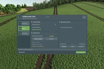 GPS-система TerraLine GPS для Farming Simulator 25 — 3