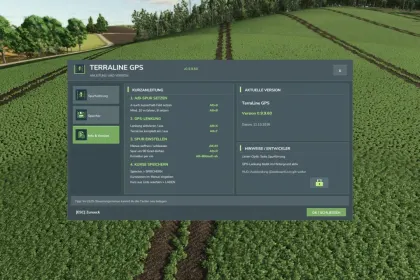 GPS-система TerraLine GPS для Farming Simulator 25 — 4